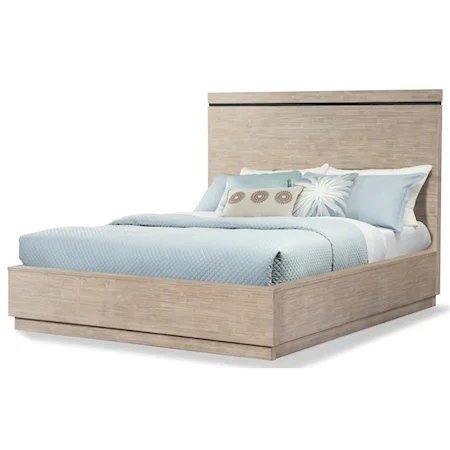 Queen Platform Bed with Minimalist Design